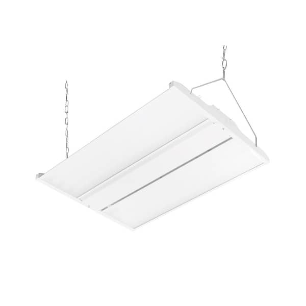 RUN BISON 2 ft. 800-Watt White Equivalent Integrated LED Dimmable Linear High Bay Light, 120-277V 28,350 Lumens 5000K Daylight