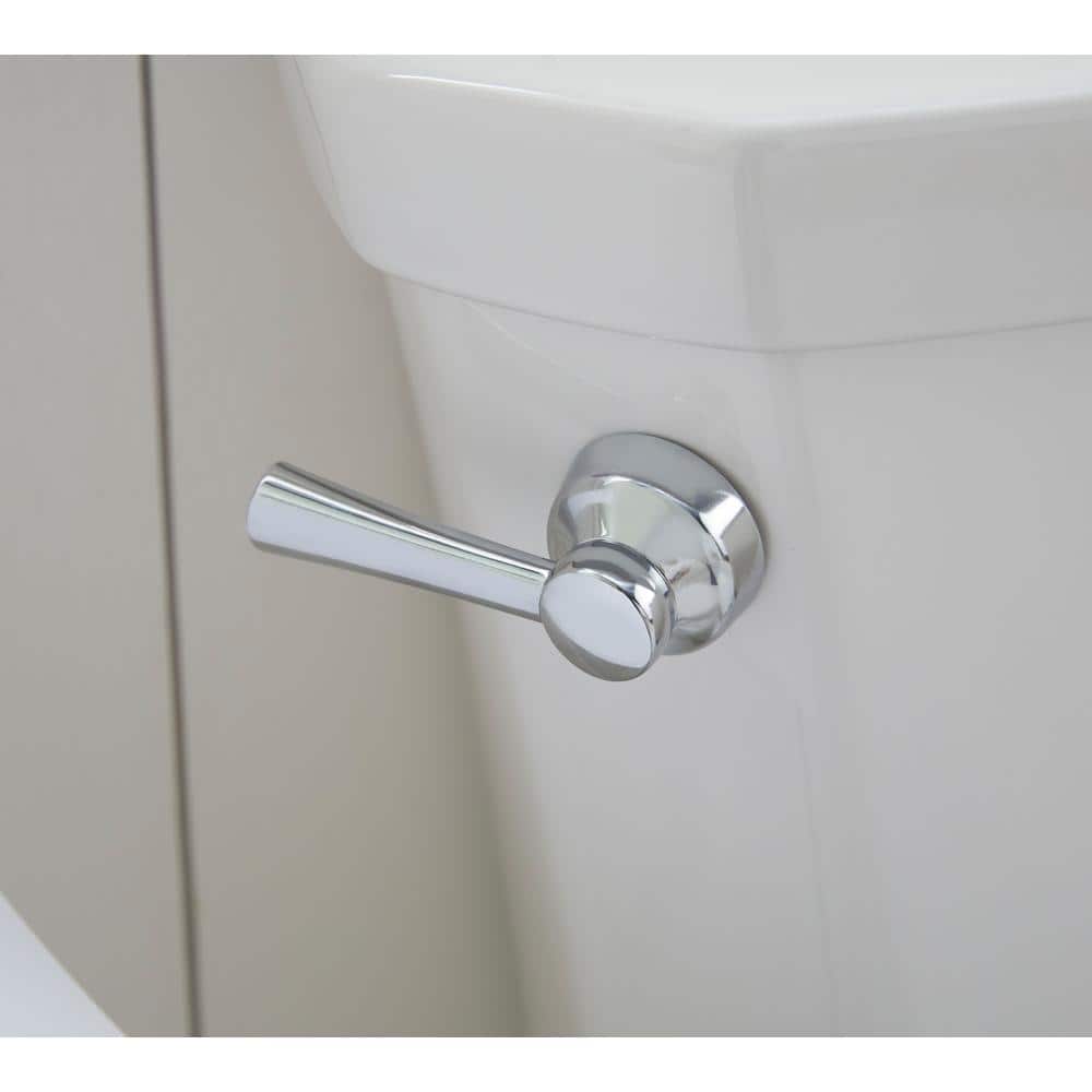 Universal Chrome Polished Toilet Tank Lever with PVC Handle