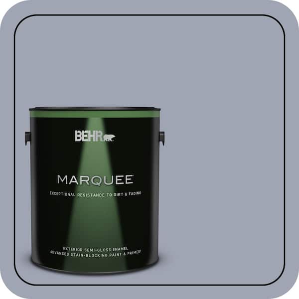 BEHR MARQUEE 1 gal. #PPU15-11 Great Falls Semi-Gloss Enamel Exterior Paint & Primer