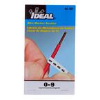 thumbnail image 2 of Ideal 44-102 1/2" Self-Sticking Wire Marker Booklet - Pocket-Sized, Convenient 2 of 4
