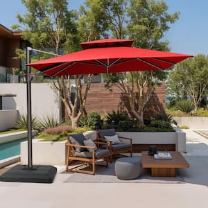 benefit usa cantilever patio umbrella Benefit-USA Replacement Canopy for 10ft 8 ribs hang umbrella (Canopy Only) (Green) : Patio, Lawn & Garden Ideal for placing next to your favorite poolside chair or outdoor furniture Crestlive Products 11 ft. x