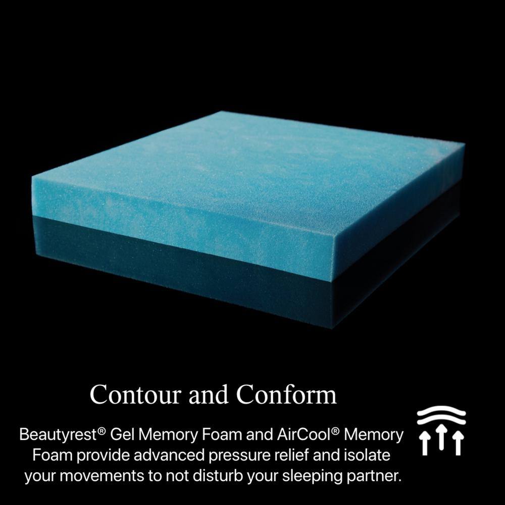 King Plush Hybrid Innerspring Gel Memory Foam Mattress