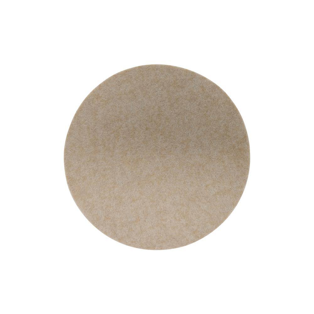 3-1/2 in. Beige Felt Heavy Duty Furniture Slider Pads for Hard Floors (4-Pack) price history on PriceWatchPro