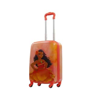 20.5 in. Hardside Spinner Kids Carry-On, Multi-Luggage Disney Princess Moana Flower