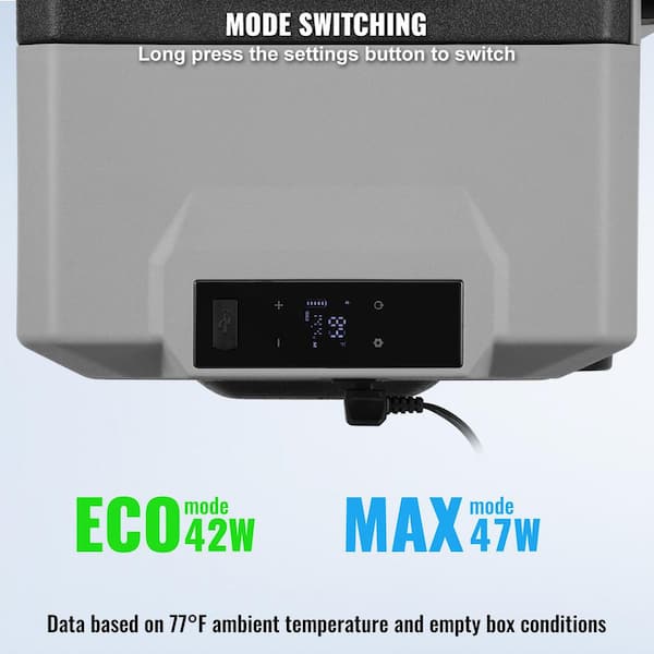 VEVOR Car Refrigerator Fridge 1.06cu.ft. 30 L Single Zone