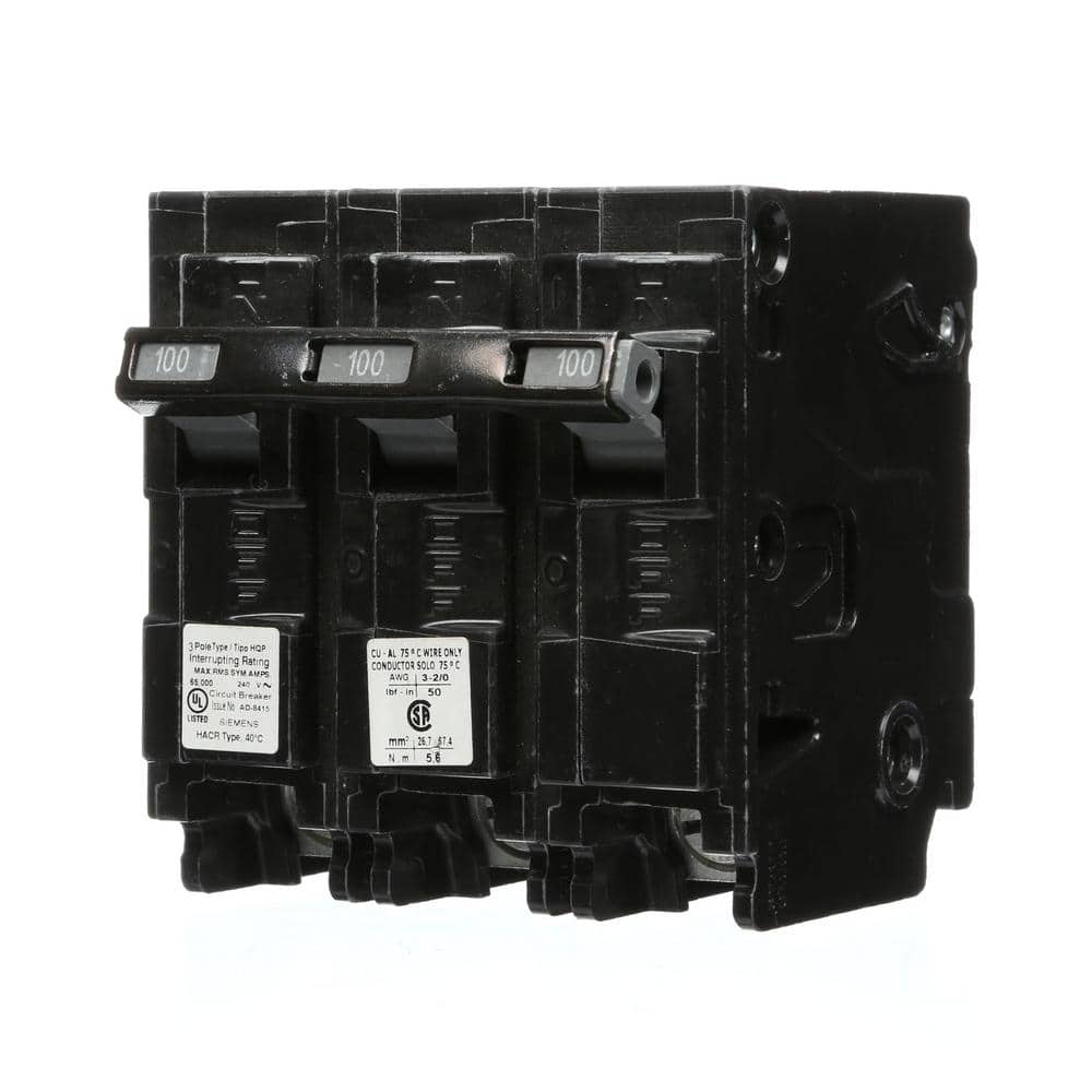 100 Amp 3-Pole Type HQP 65kA Circuit Breaker price history on PriceWatchPro