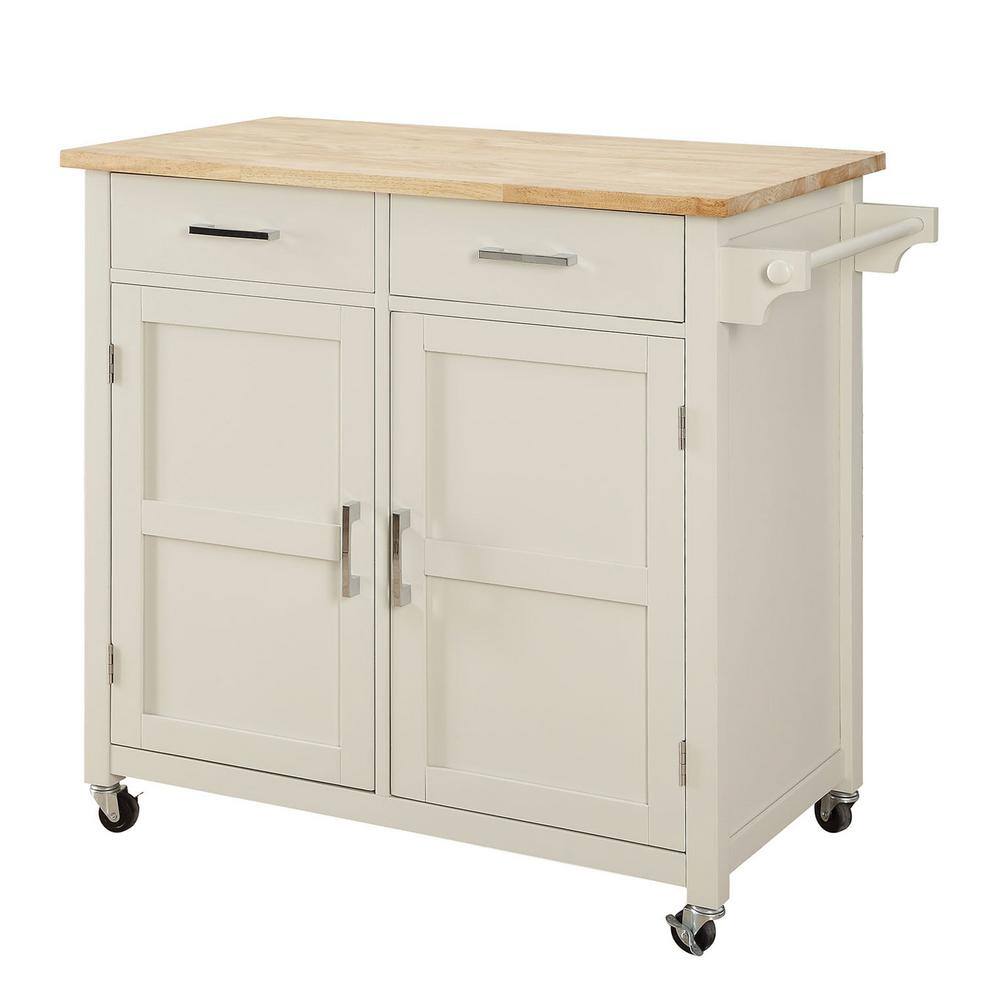 Macie Black Small Kitchen Cart - thumbnail 2