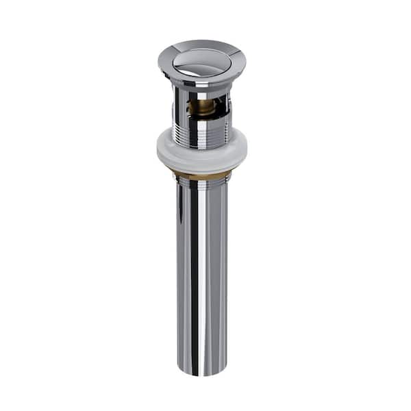 1.25 in. Push Drain Assembly in Polished Chrome