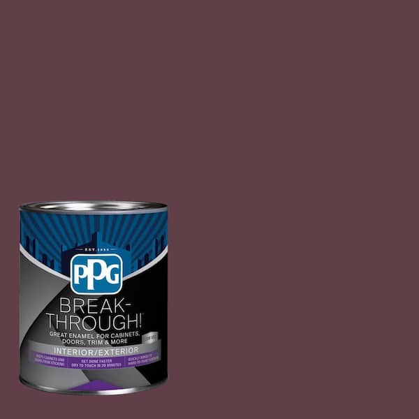 Break-Through! 1 qt. PPG1048-7 Gooseberry Semi-Gloss Door, Trim & Cabinet Paint
