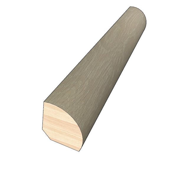 Butterscotch 3/4 in. Thick x 3/4 in. Width x 78 in. Length Hardwood Quarter Round Molding