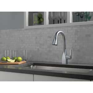 Mateo Single-Handle Prep Pull-Down Sprayer Kitchen Faucet in Arctic Stainless
