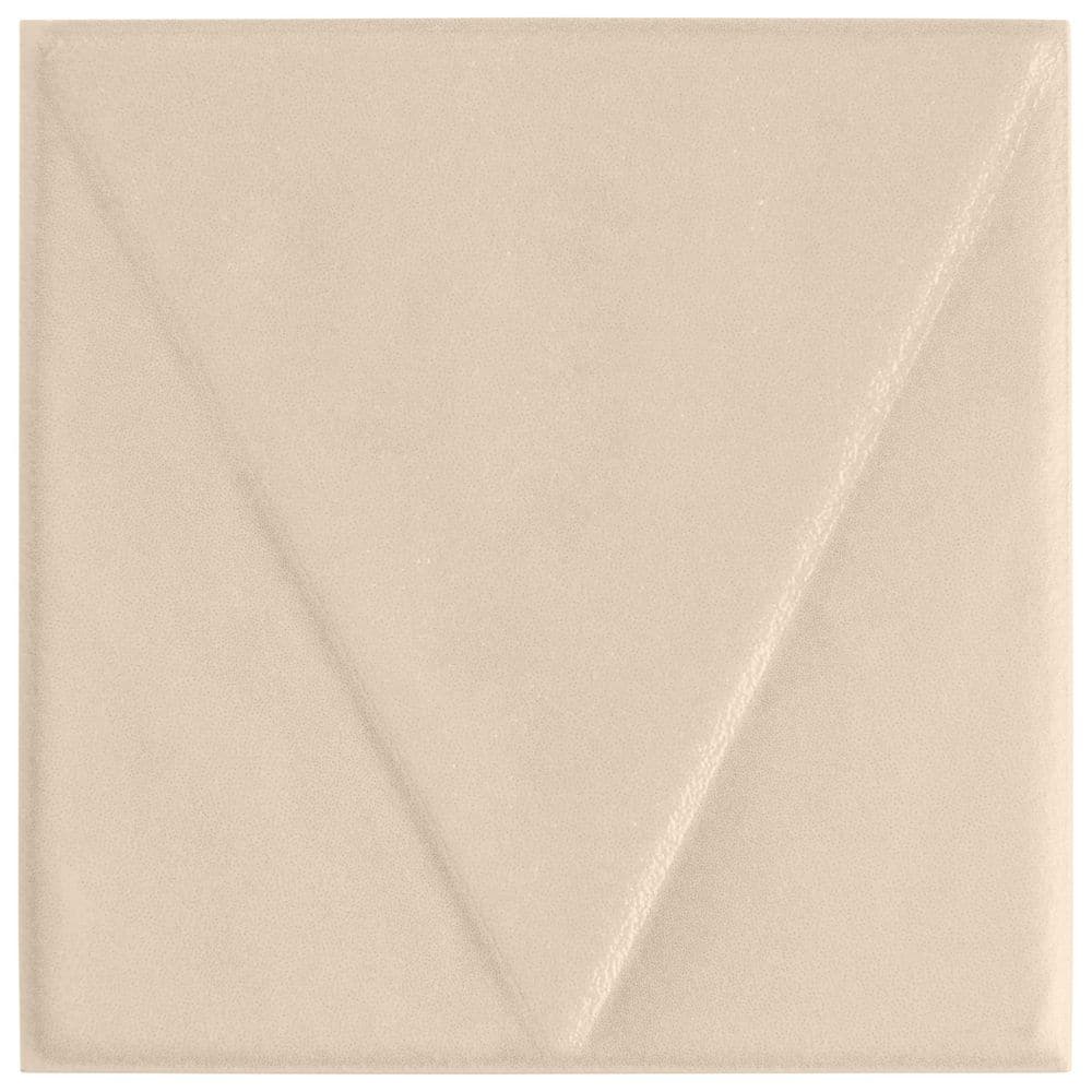Stacy Garcia Avento Deco Taupe 4.64 in. x 0.32 in. Textured Matte Ceramic Wall Tile Sample price history on PriceWatchPro