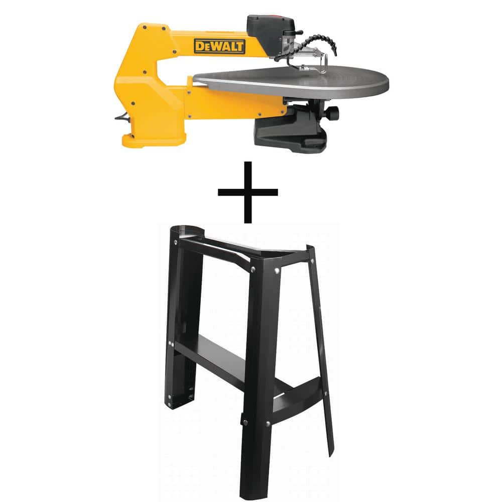 DEWALT 20 in. Variable-Speed Corded Saw Scroll Saw Stand DW788WDW7880 - The Home Depot