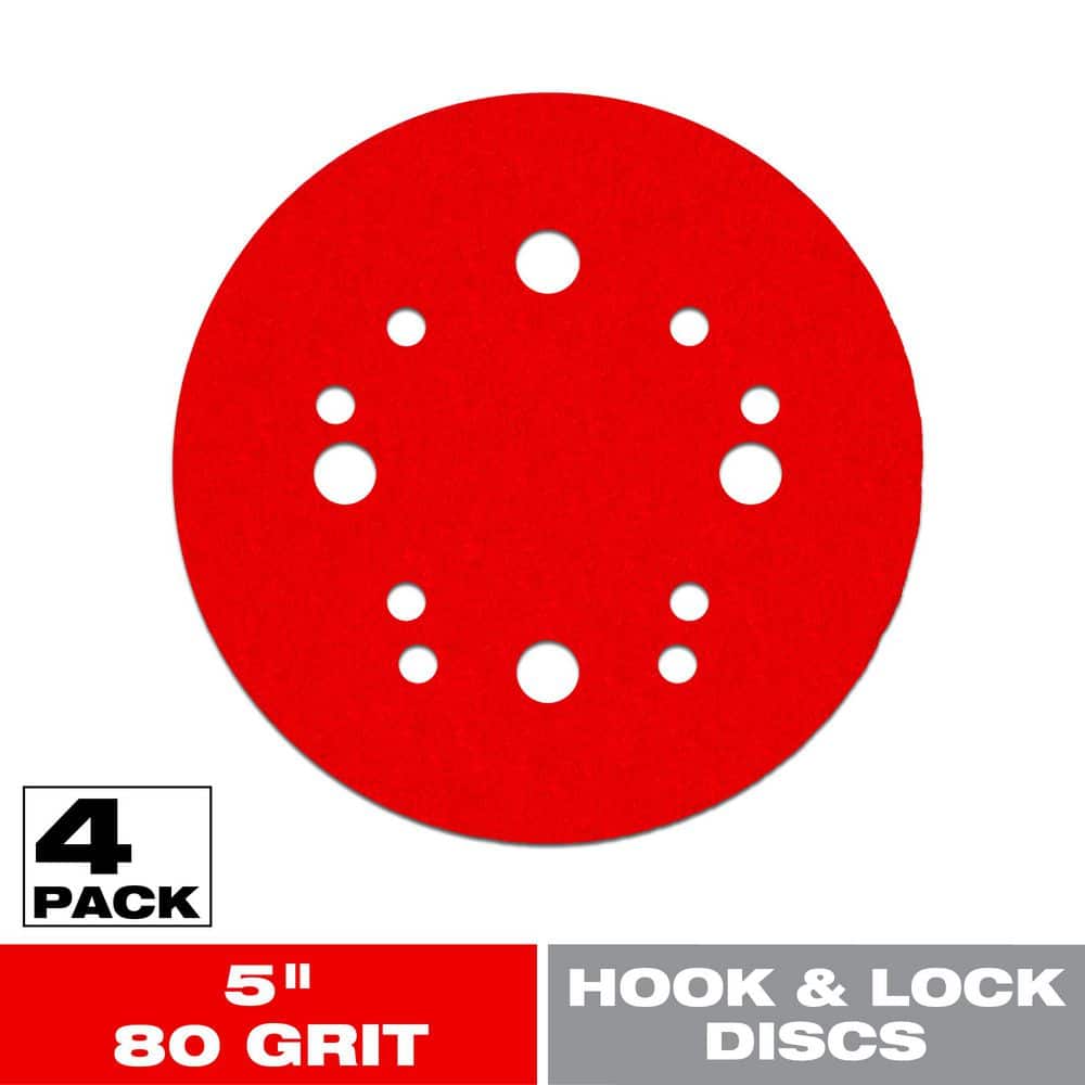 GTIN 008925093626 product image for 5 in. 80-Grit Hook and Lock ROS Sanding Discs | upcitemdb.com