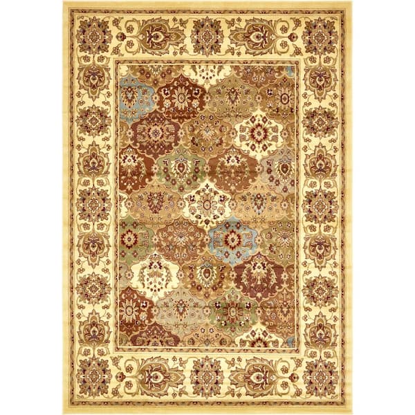 Unique Loom Voyage Athens Ivory 8' 0 x 11' 4 Area Rug