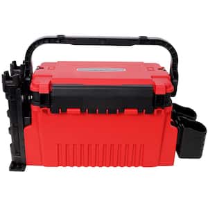 Fishing Tackle Box - Hard Plastic Gear Organizer Case with Flip Top Lid, 4- Drawers with 19 Compartments Each 468239ERY - The Home Depot Fishing Tackle Box - Hard Plastic Gear Organizer Case with Flip Top Lid, 4- Drawers with 19 Compartments Each 468239ERY - The Home Depot