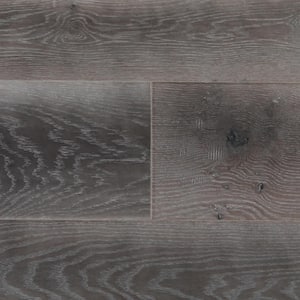 Take Home Sample - Wide Plank Hickory Heirloom Brushed Engineered Hardwood Flooring - 5 in. X 7 in.