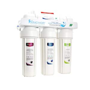Elite Series 5-Stage Reverse Osmosis Water Purification System - Under Sink Water Filter - 75 GPD