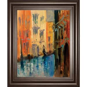 Venice I By Anne Farrall Doyle Framed Architecture Wall Art 26 in. x 22 in.