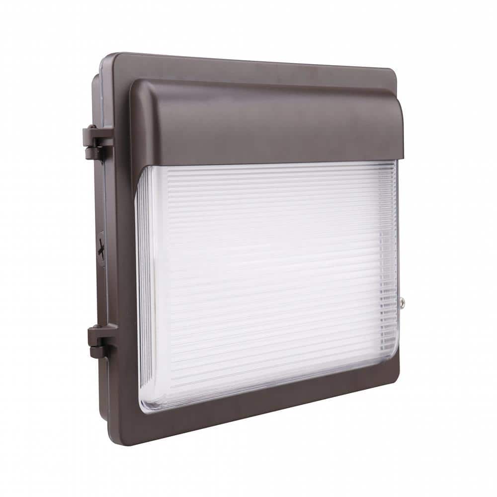 ZION LED Wall Pack , Adj Watt 80W/100W/120W , 16200 Lumens , Adj CCT 3000K/