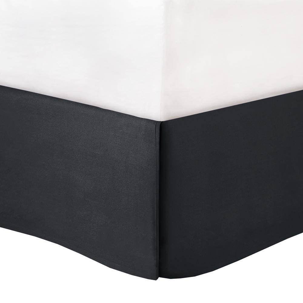 California King Black Microfiber 24-Piece Bed in a Bag Set