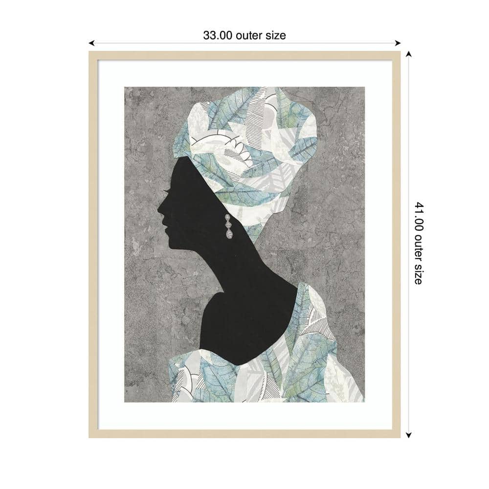 Here Comes the Bloom II Svelte Natural Framed Wall Art Print