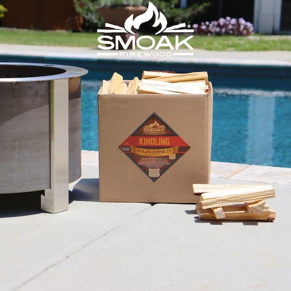 魅了 Firewood Smoak 18-22 Dried Kindling-Kiln Hardwood lbs. その他