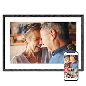 10.1 in. White WiFi Digital Picture Frame 1280 x 800P IPS HD Touch Screen Photo Mountable Frame Built-in 32 GB Storage