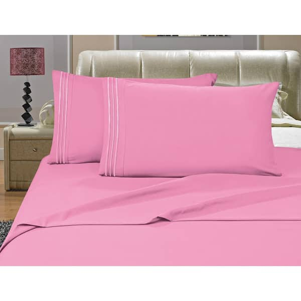  BEDTITE ABSOLUTELY FITTING, Cotton Rich 500 Thread Count, Deep  Pocket Fitted Sheet, Flat Sheet & 2 Pillow Cases