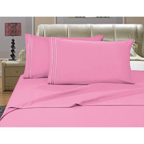 Pure Comfort Microfiber Twin/Full /Queen/King 4pc Bed Sheet Set