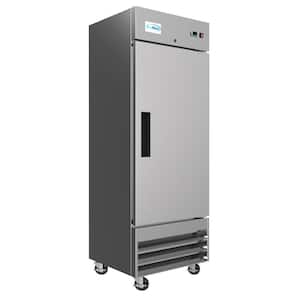29 in. 15.5 cu. ft. 1-Door Reach-In Freezerless Refrigerator in Stainless Steel