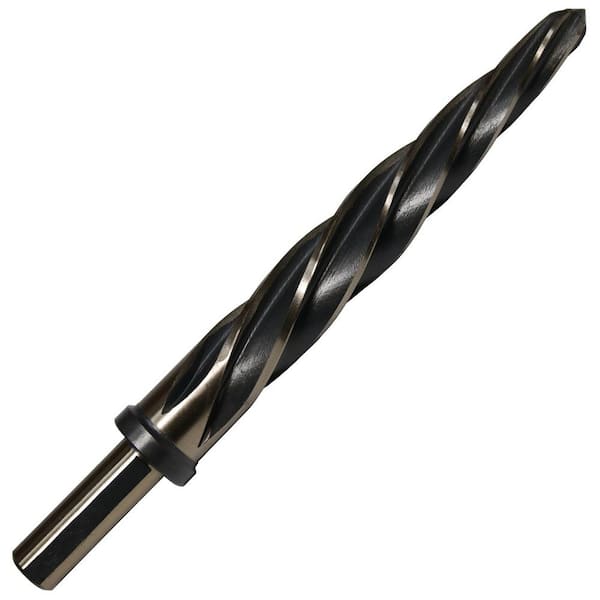 1 in. High Speed Steel Black and Gold Bridge/Construction Reamer Bit with 1/2 in. Shank