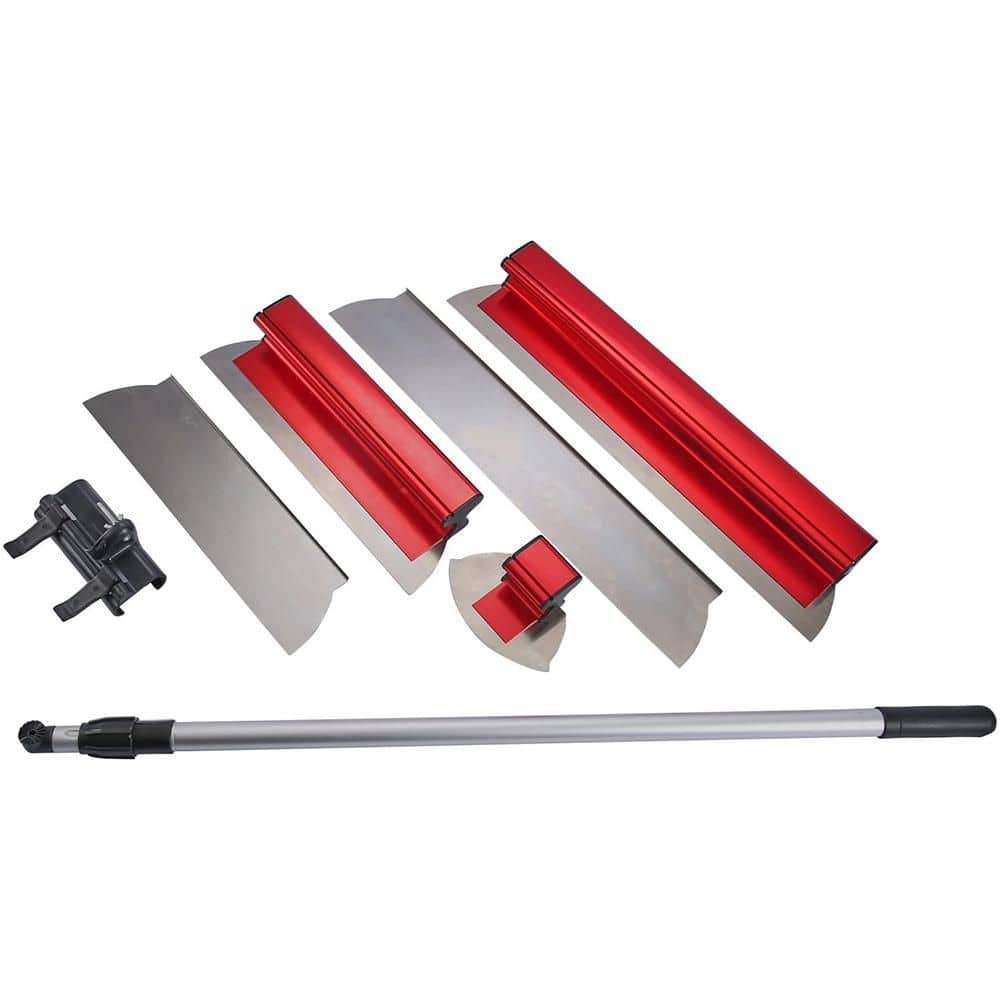 16 and 24 Stainless Steel Drywall Skimming Blade Set with Semi-Circular Blade and Extendable Handle price history on PriceWatchPro