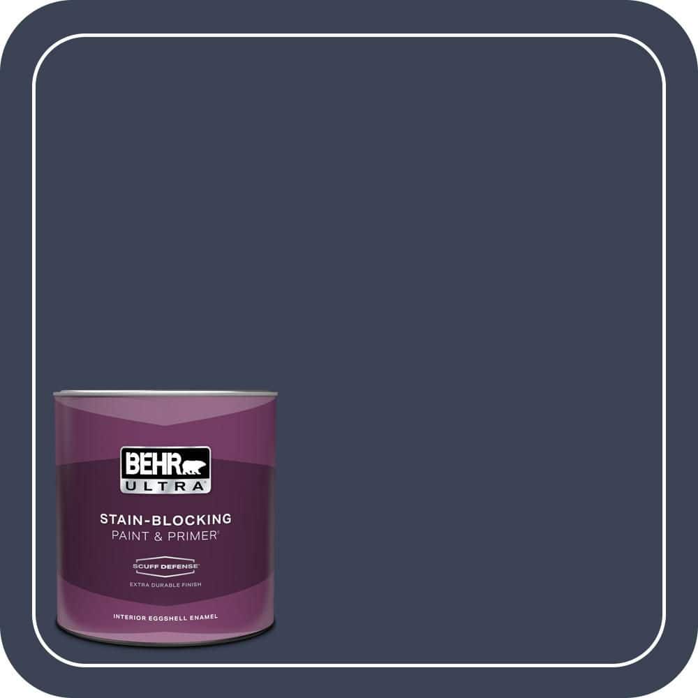 1 qt. Home Decorators Collection #HDC-CL-26A Indigo Ink Extra Durable Eggshell Enamel Interior Paint & Primer price history on PriceWatchPro