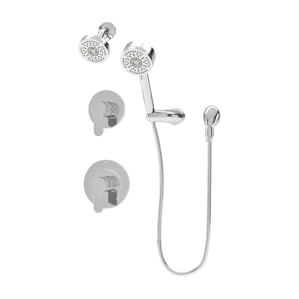 Identity HydroMersion 2-Handle Shower and Hand Shower Trim Kit - 1.5 GPM (Valve Not Included) price history on PriceWatchPro