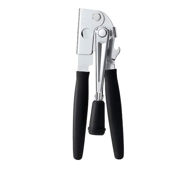 Heavy Duty Manual Can Opener with Rubber-coated Long Handles, Commercial Grade