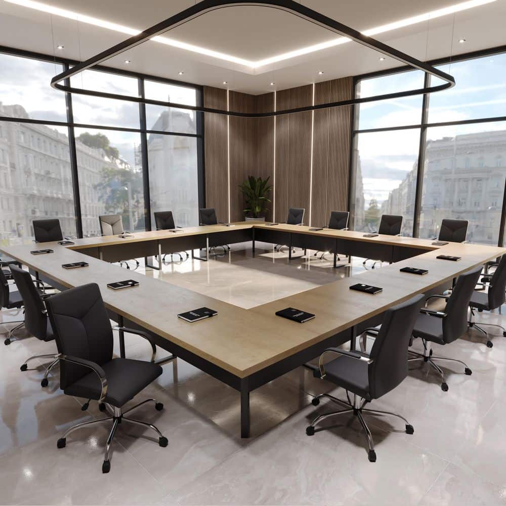 Black High-Back Leather Executive Swivel Office Chair