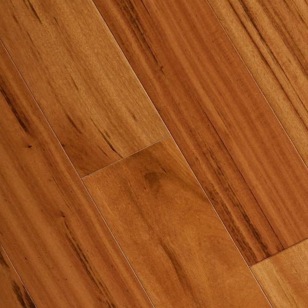 Home Legend Tigerwood 3/8 in. Thick x 5 in. Wide x Varying Length Click Lock Exotic Hardwood Flooring (19.686 sq. ft. / case)