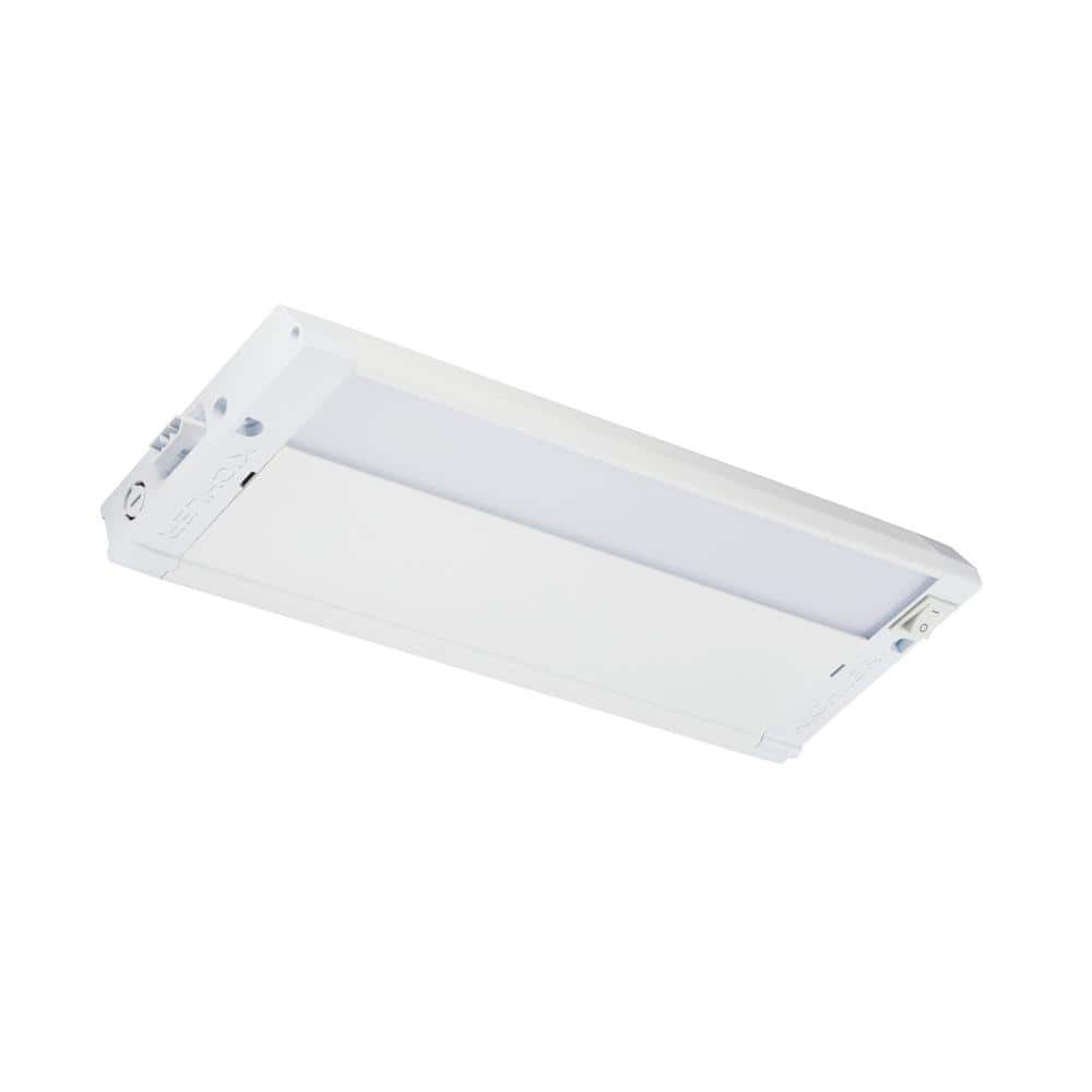 12'' White LED Under Cabinet Light Bar with Frosted Diffuser