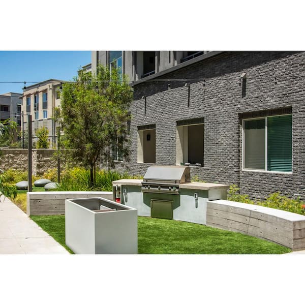 Koni Brick Old Chicago Charcoal 7.08 in. x 2.50 in. Thin Brick