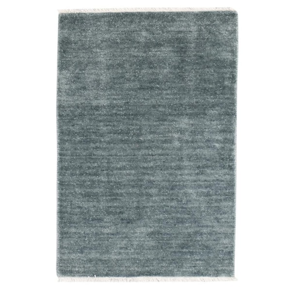 Hudson Hand Loom Knotted Pacific 3 ft. x 5 ft. Indoor Area Rug