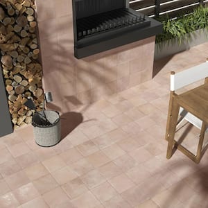 Angela Harris Sicilia Terra Crema 7.87 in. x 7.87 in. Matte Porcelain Floor and Wall Tile (10.76 sq. ft./Case)