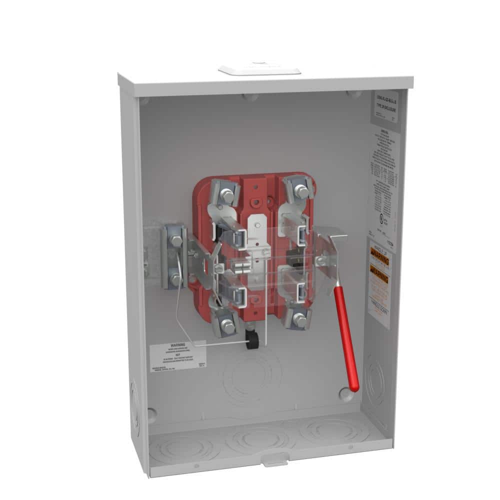 Have a question about Milbank 200 Amp 5 Terminal Ringless Overhead/Underground LeverBypass