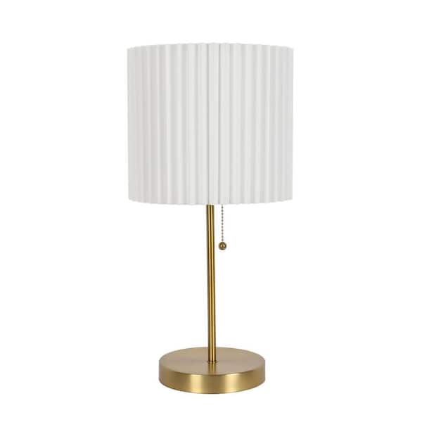 Simplee Adesso 18 in. Table Lamp Brass