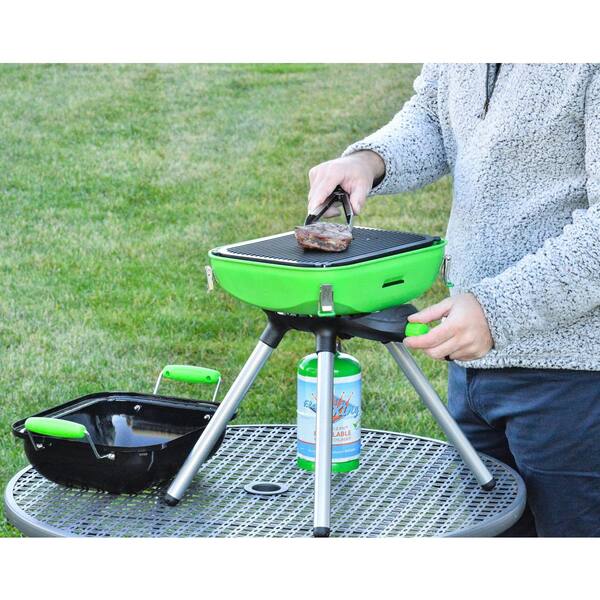 Flame King Doppelbrenner Flat Top Grill 22" – Tragbarer Propangas-Grill Für Camping & Garten