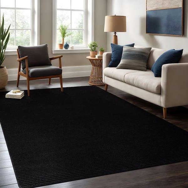Beverly Rug Oasis Solid Non-Slip Rubb...