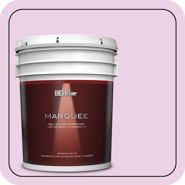 BEHR MARQUEE 5 gal. #670A-2 Champagne Elegance Matte Interior Paint & Primer