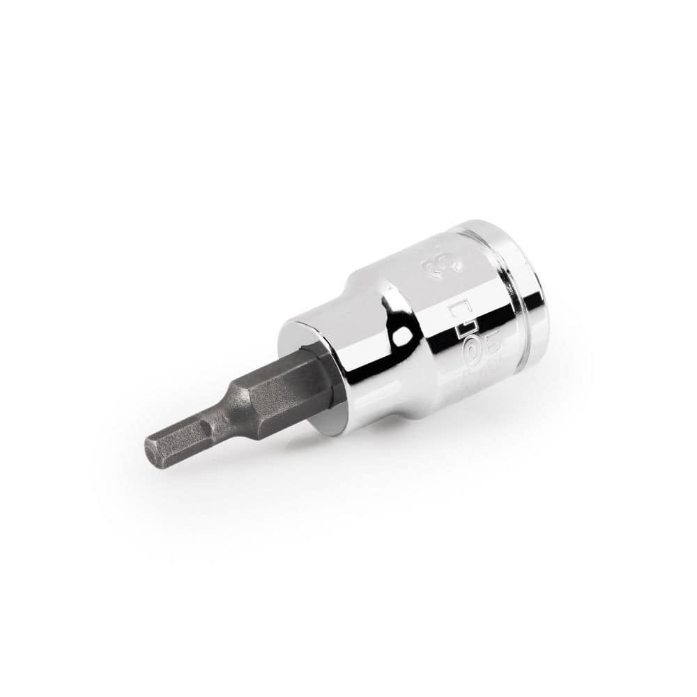 TEKTON 3/8 in. Drive x 3.5 mm Hex Bit Socket SHB13201 - The Home Depot