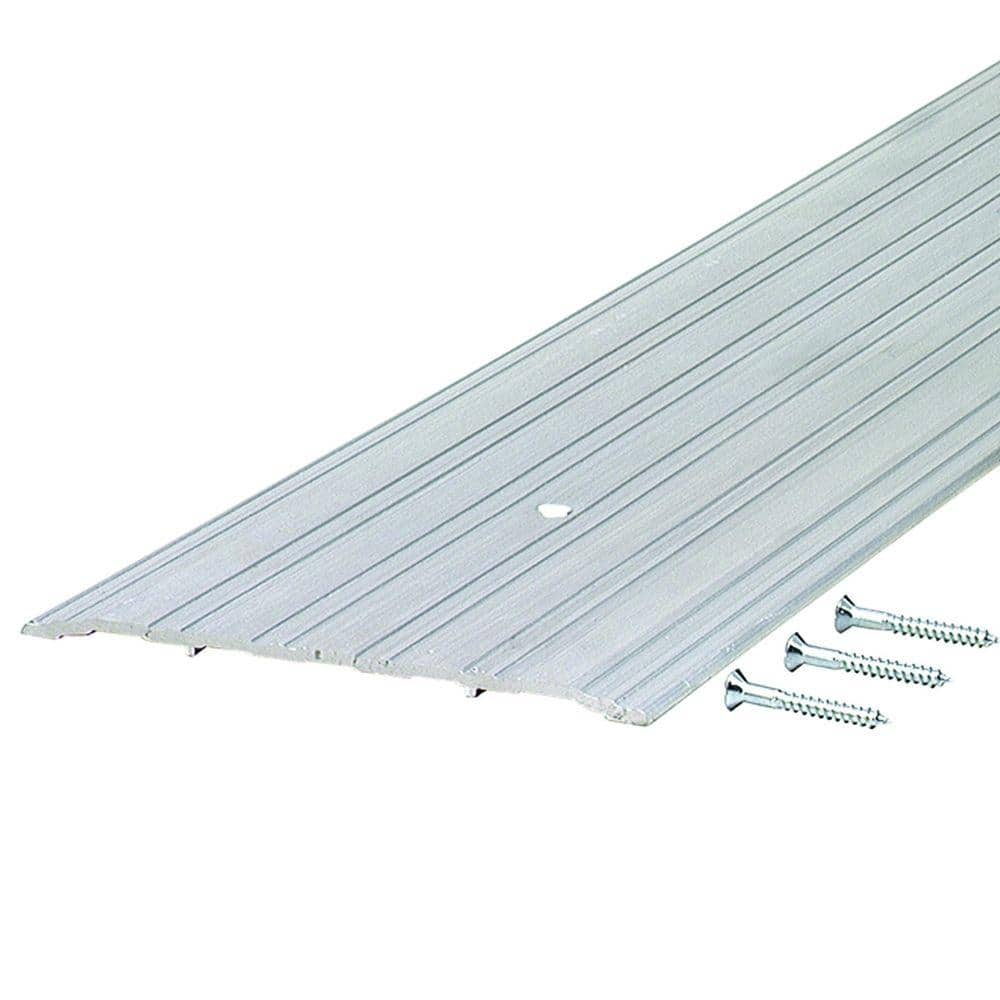 M-D Building Products Fluted Saddle 6 in. x 51 in. Aluminum Commercial ...