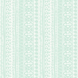 Tribal Peel and Stick Wallpaper (Covers 28.18 sq. ft.)
